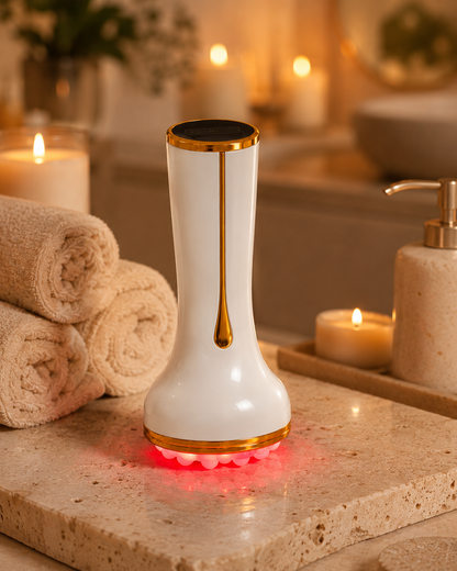 2-in-1 Massagegerät mit EMS & Rotlicht